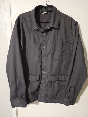 Pact Men's Daily Twill Flannel Lined Shaket - Storm